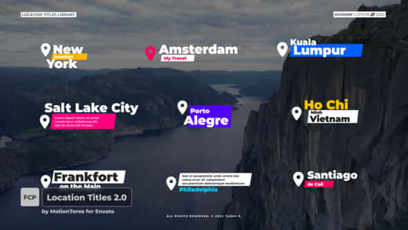 Location Titles - VideoHive 41860917