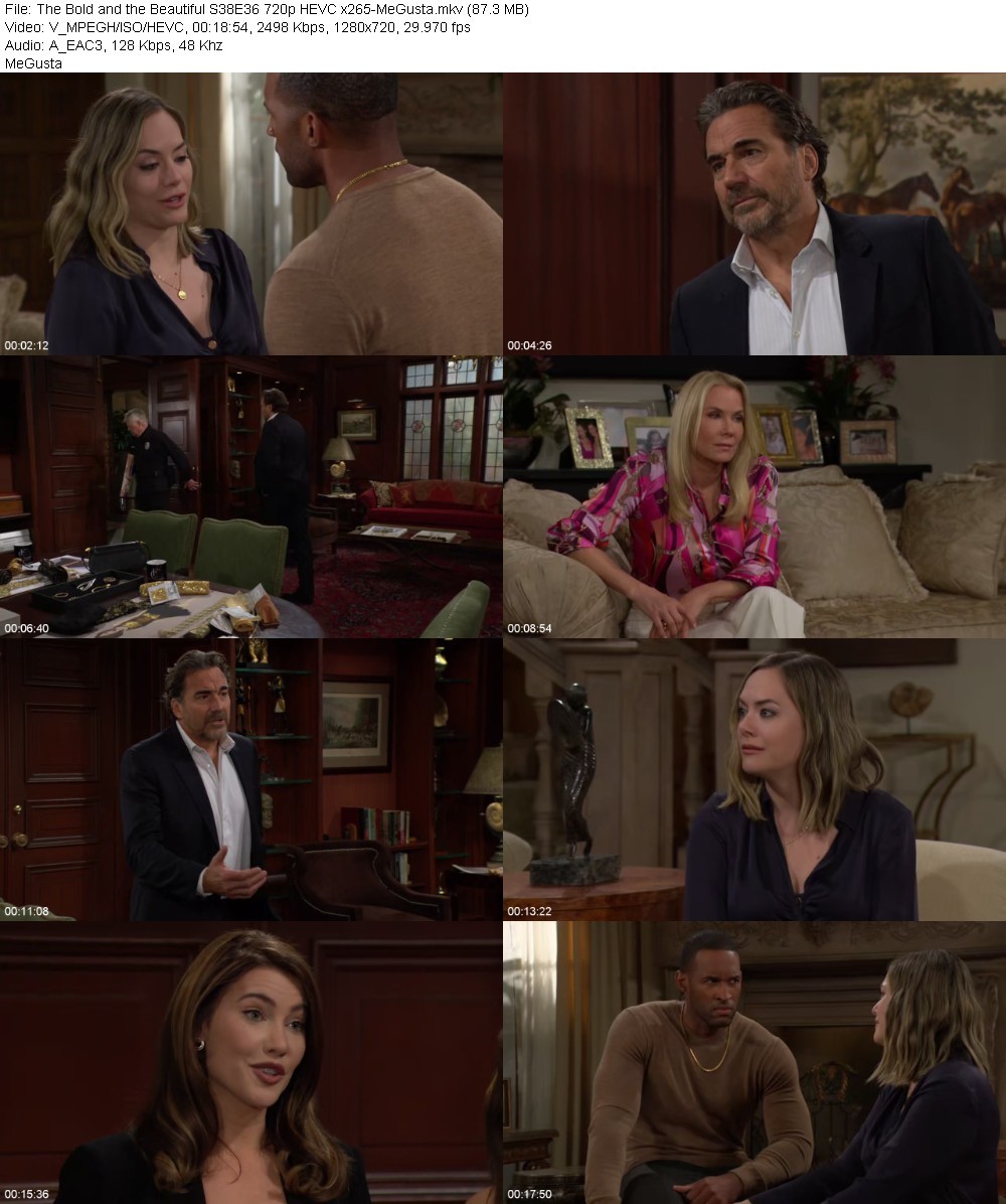 The Bold and the Beautiful S38E36 720p HEVC x265-MeGusta