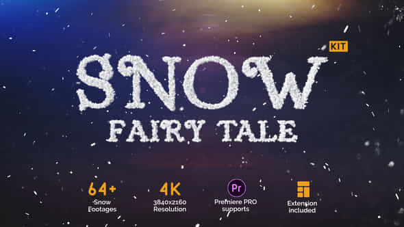 Snow Fairy Tale - VideoHive 24951552