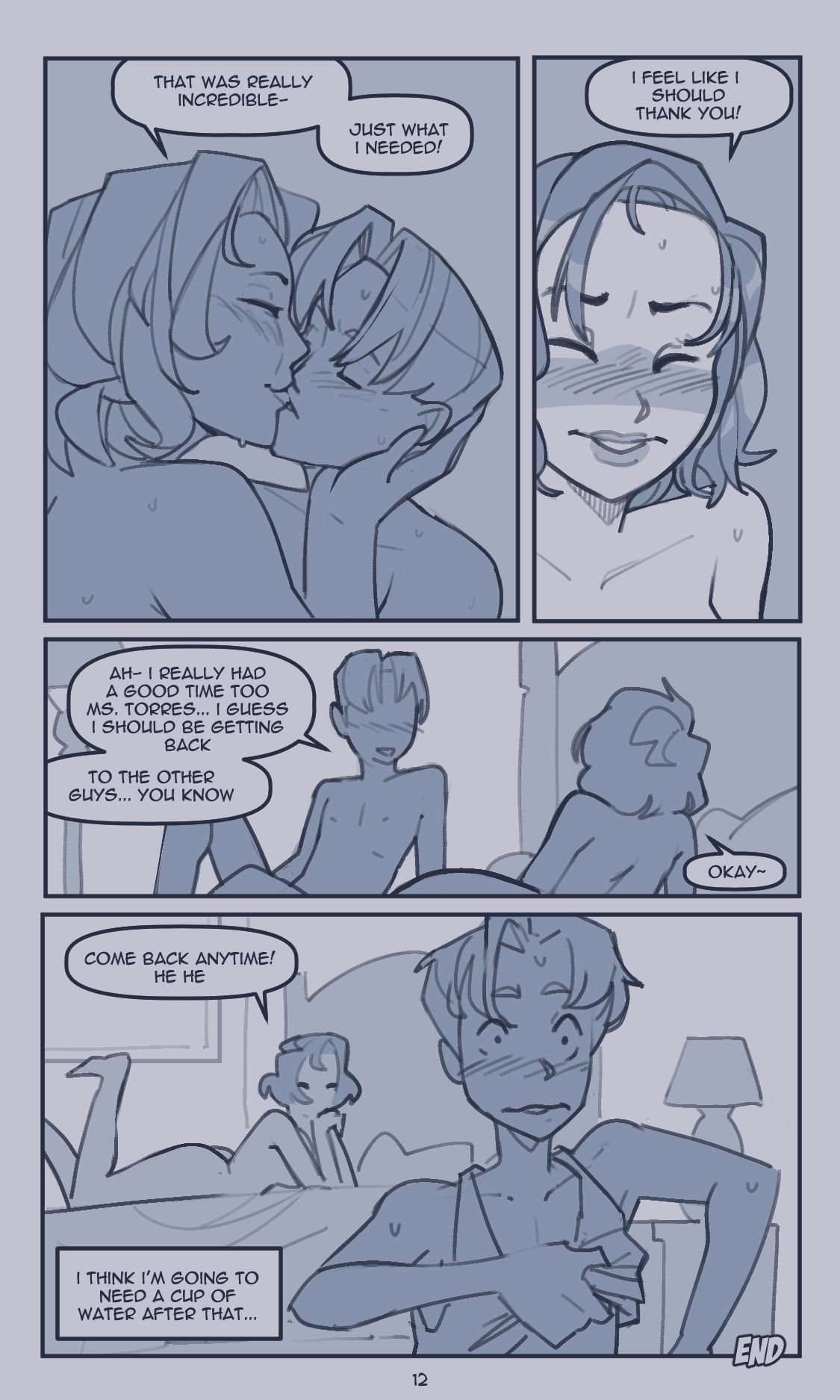 [NotEnoughMilk] Sleeping Over [Spanish][VarKatzas666]