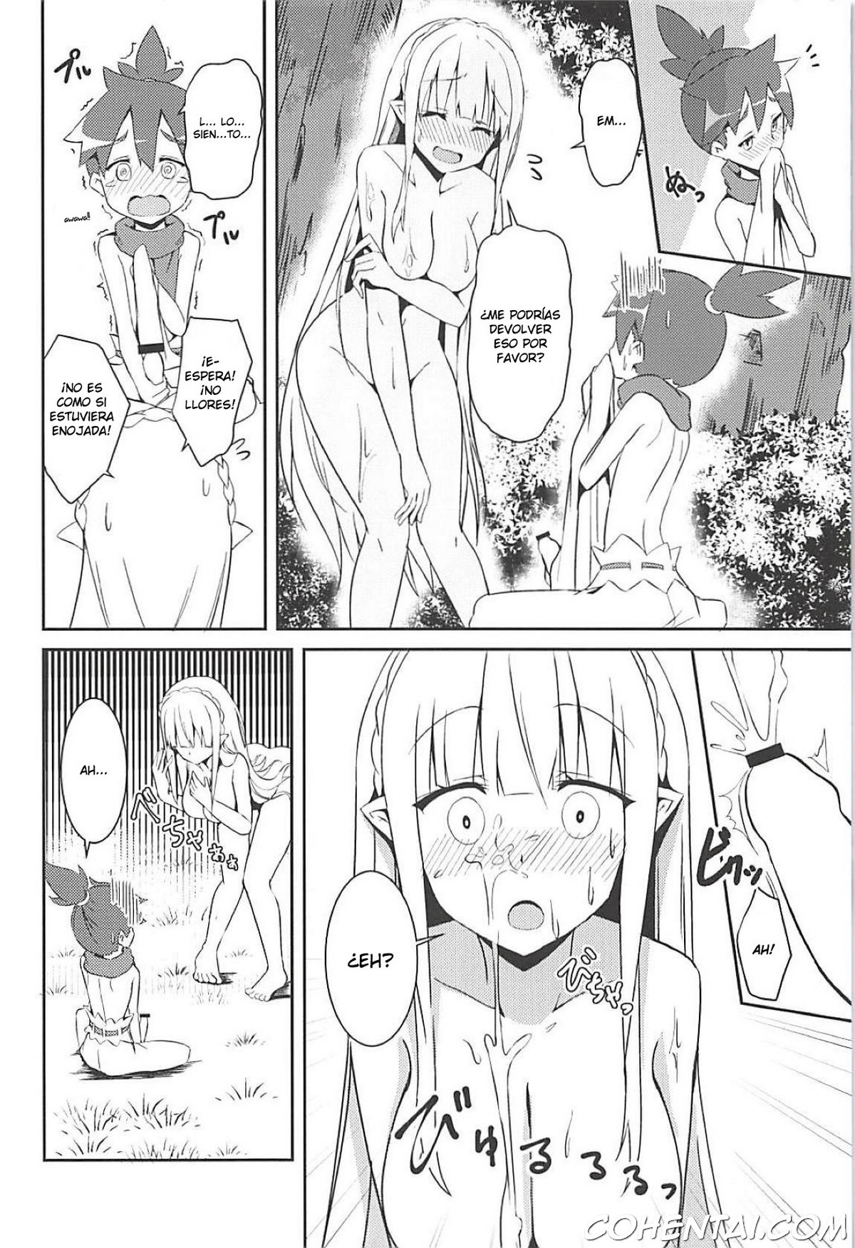 Majo no nokoriga (Re:Zero kara Hajimeru Isekai Seikatsu) xxx comics manga porno doujin hentai español sexo 