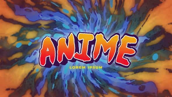 Anime LogoTitle - VideoHive 34869842