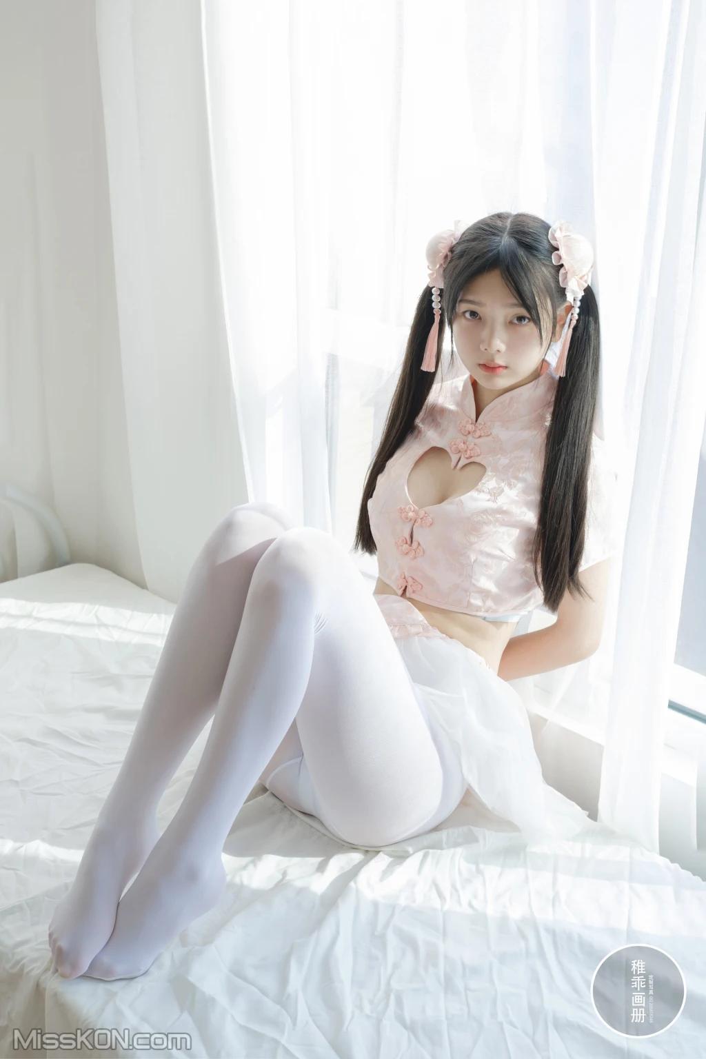 Coser@稚乖画册: 晴空 赤西夜夜 白丝 (84 photos )(19)