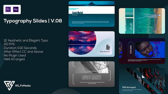 Typography Slides - Modern Lifestyle - VideoHive 34944939