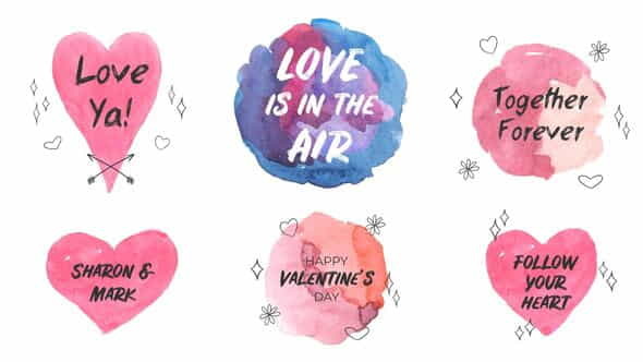 Love Is In The Air. - VideoHive 35835056