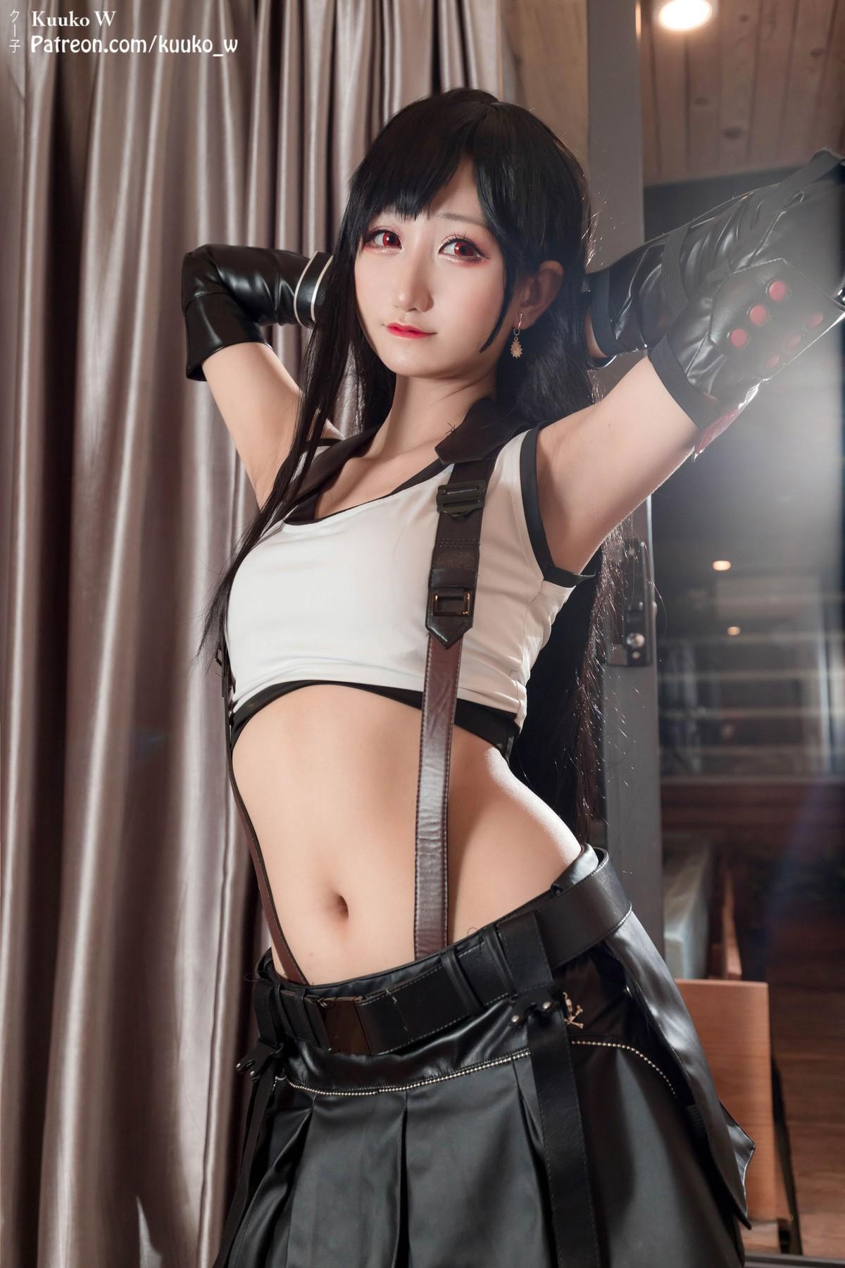 Cosplay KuukoW クー子 Tifa Lockhart(6)