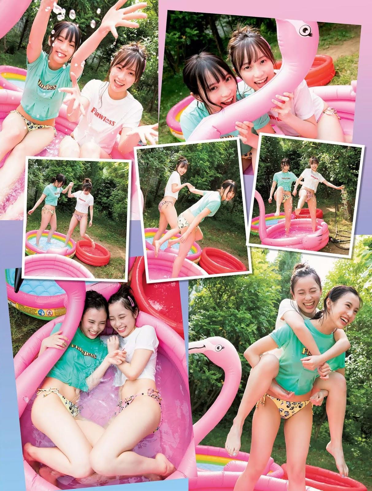 Jurina じゅりな & Erisa えりさ, FLASH 2019.06.11 (フラッシュ 2019年6月11日号)(9)