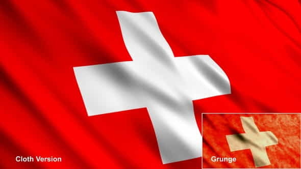 Switzerland Flags - VideoHive 23720323