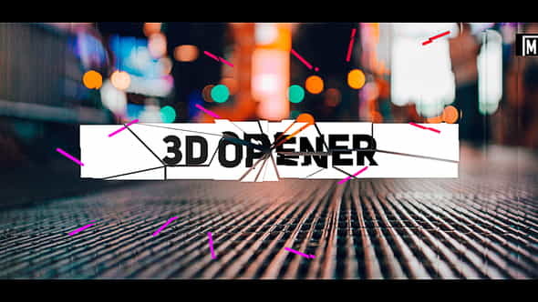 Stomp 3D Opener - VideoHive 22505502