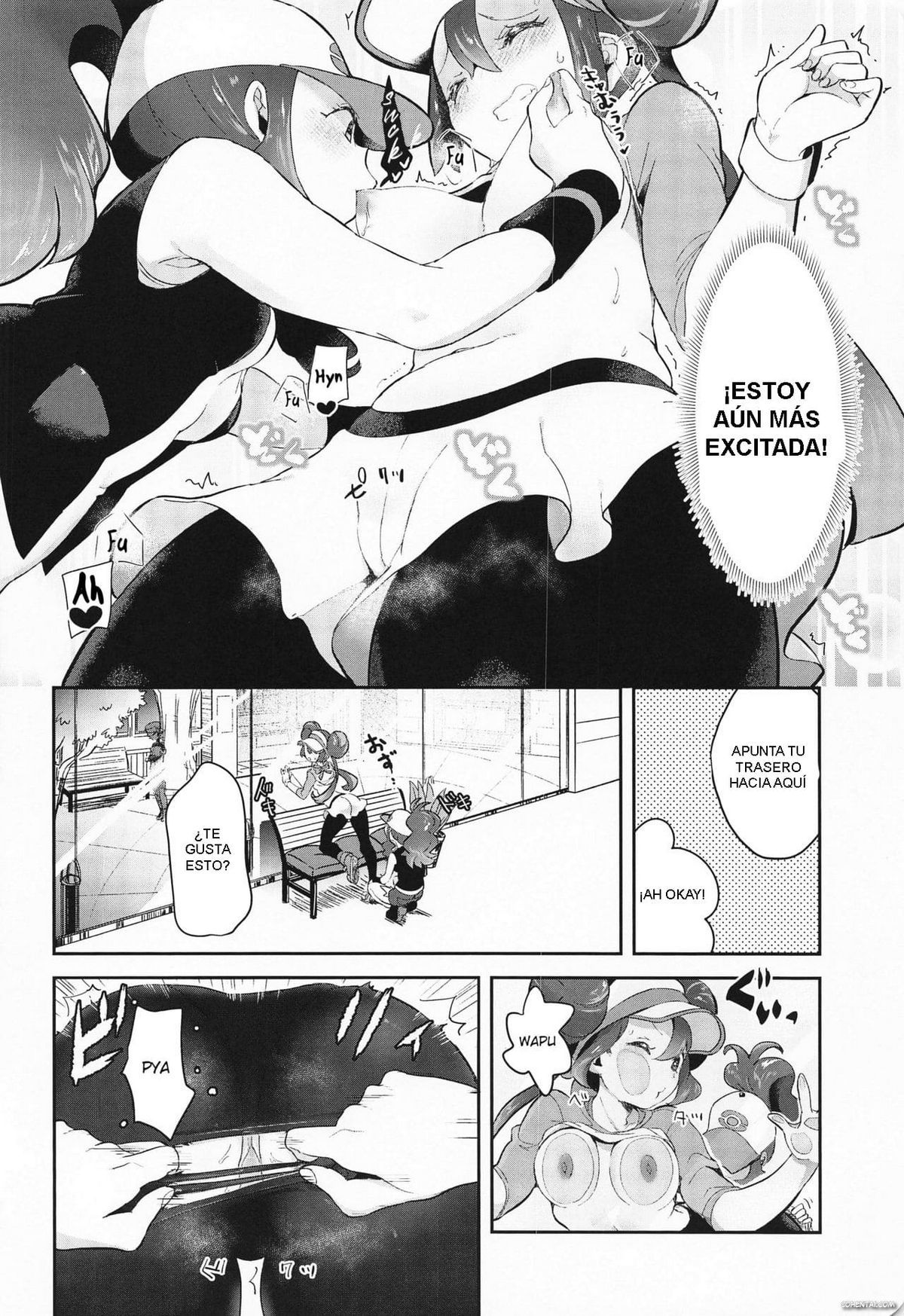 Go Crazy Buddies (Pokémon Black and White 2) xxx comics manga porno doujin hentai español sexo 