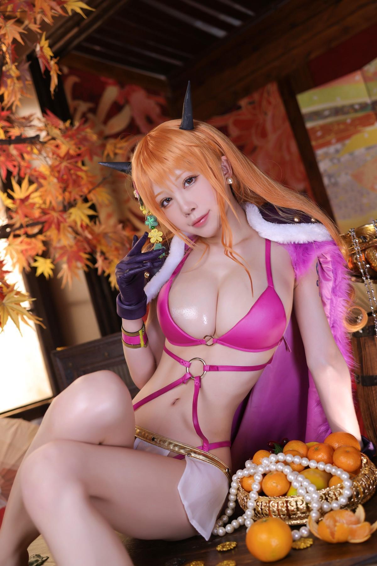 Cosplay 水淼Aqua Nami ナミ Set.01(47)