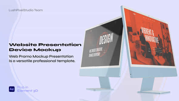 Web Promo Mockup Presentation - VideoHive 48137324