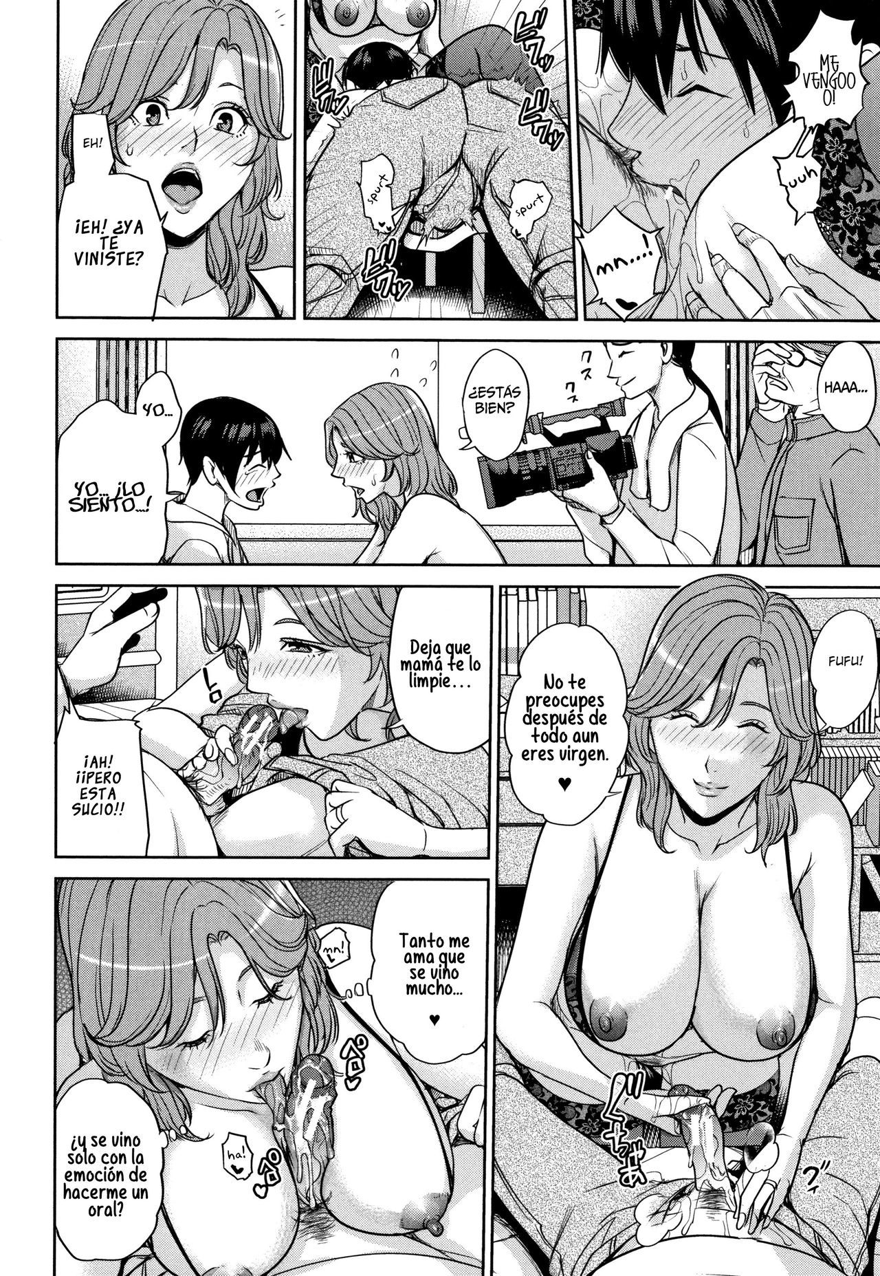 [Maimu Maimu] Kanojo no Mama to Deaikei de...  [Spanish] [Vanilla Sweet Scans]