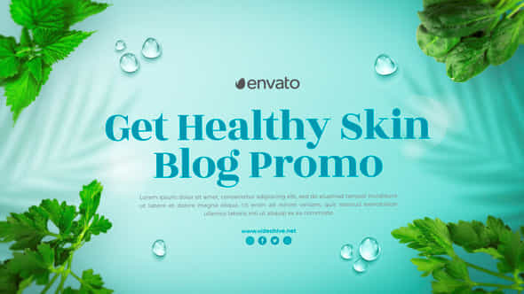 Get Healthy Skin - VideoHive 40785220