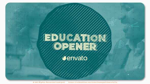 Education Opener - VideoHive 34372633