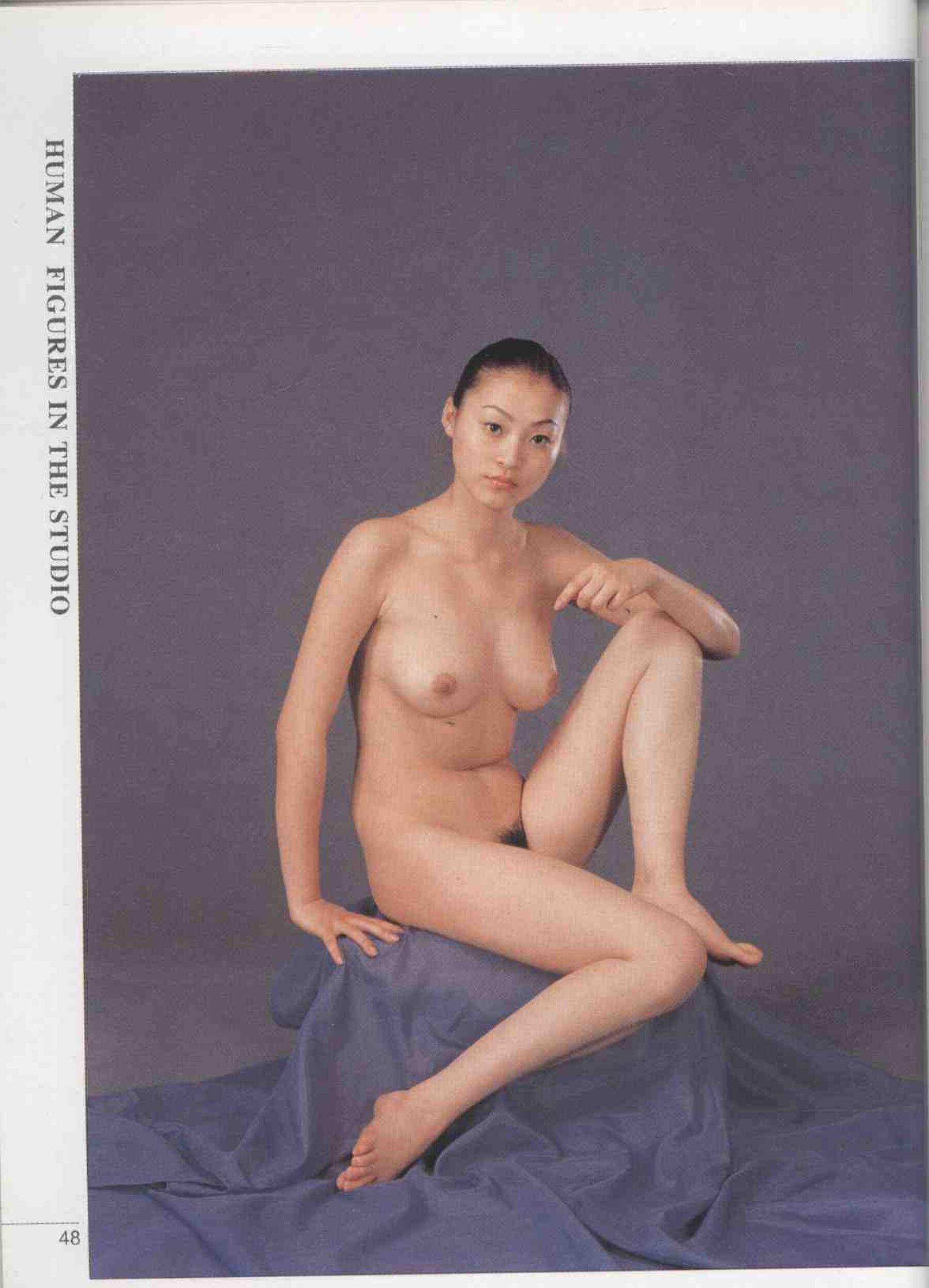 书籍扫描 实用人体模特摄影·坐姿篇(53)