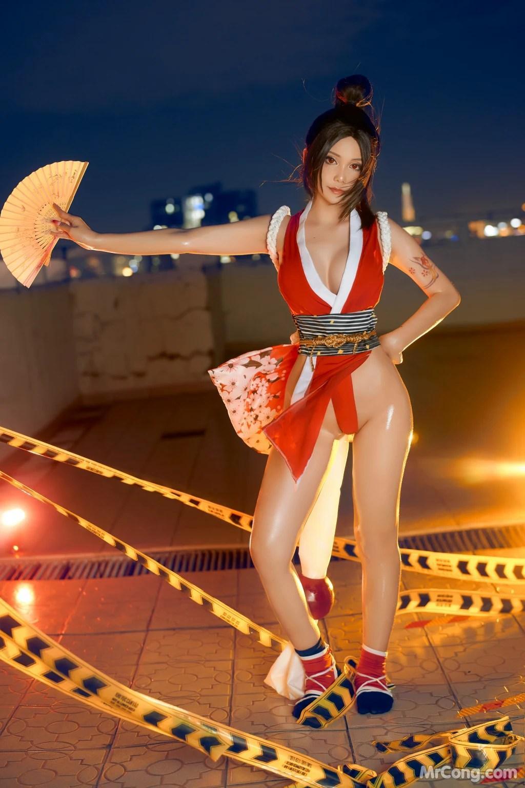 Coser@Joyce Lin: Mai Shiranui (40 photos)(11)