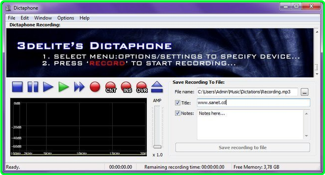 3delite Dictaphone 1.0.59.254 Q1TSKxdm_o