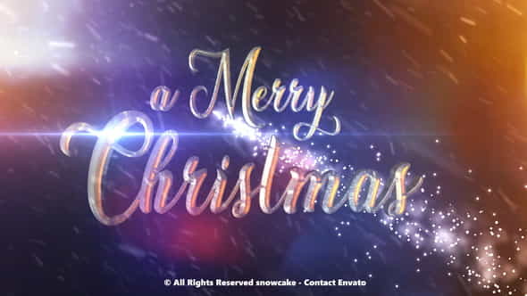 Christmas Is In The Air | Holidays - VideoHive 25180966