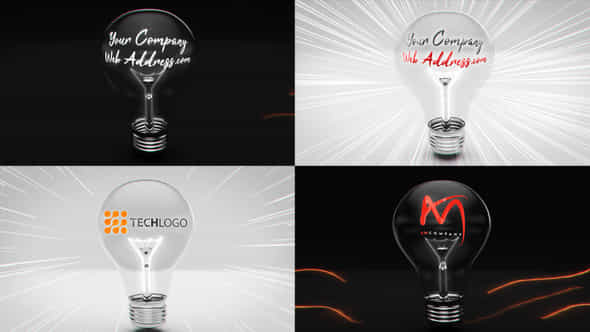 Light Bulb Logo - VideoHive 46466223
