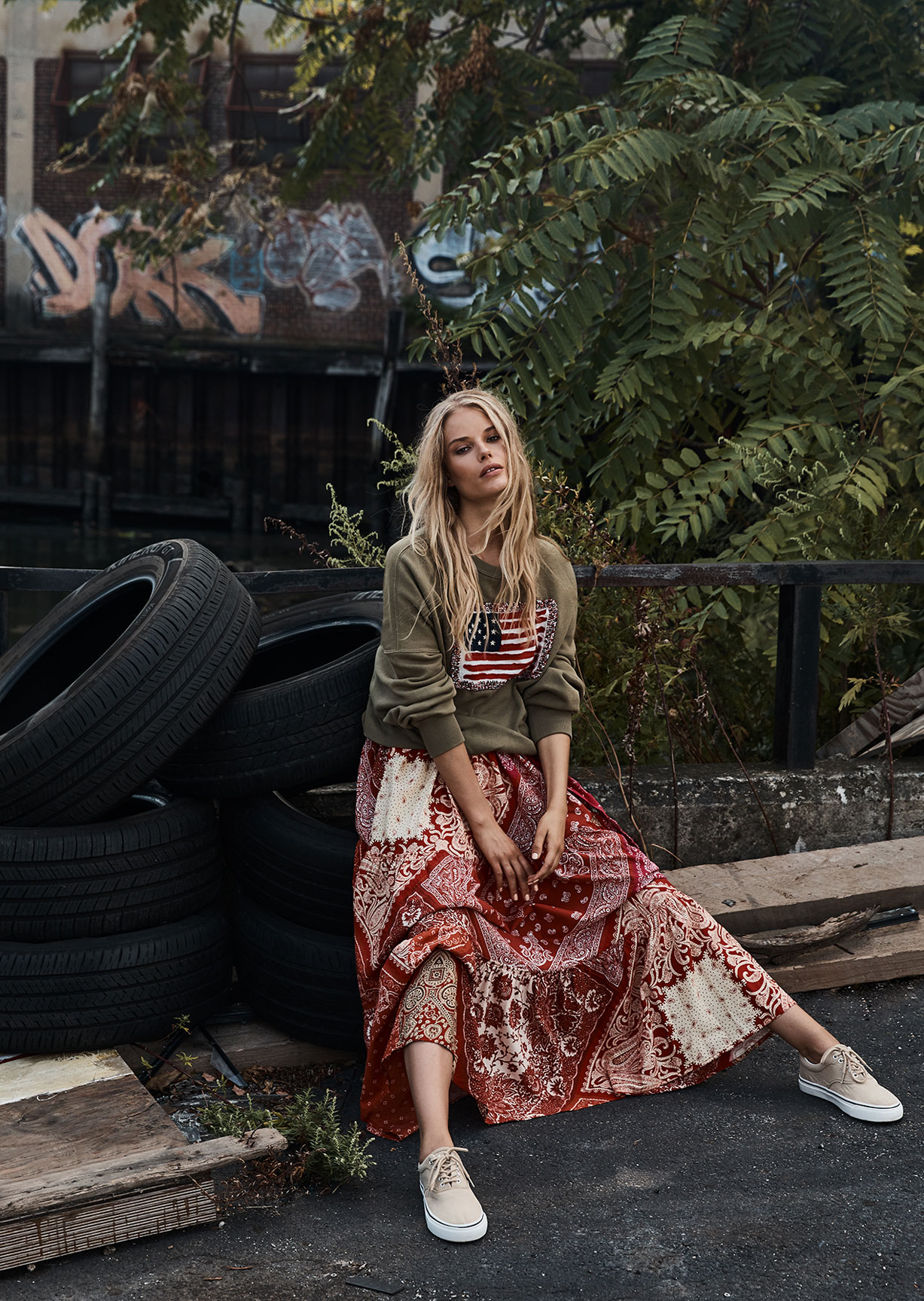 Alena Blohm by Yossi Michaeli / Grazia Australia Алена Блум в Нью-Йорке / фото 01
