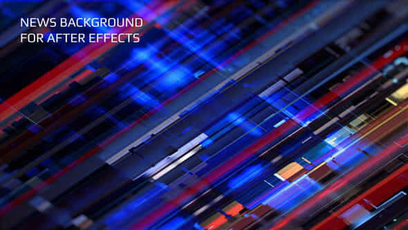 News Lines Background - VideoHive 48650345