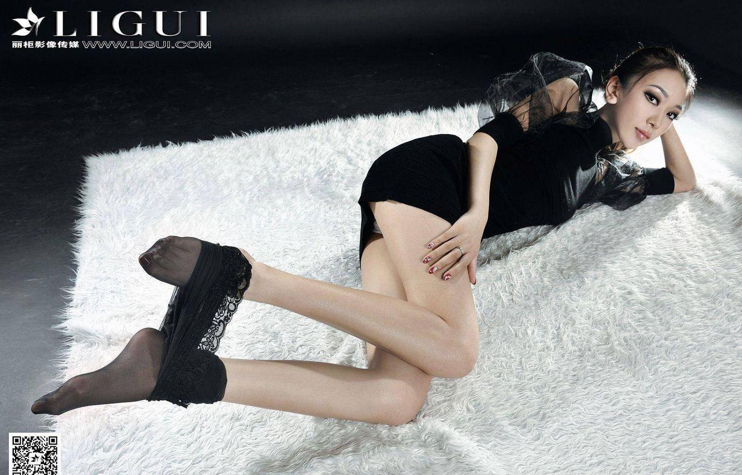 [Ligui丽柜]2017.01.09 Model 文欣 丝袜(21)