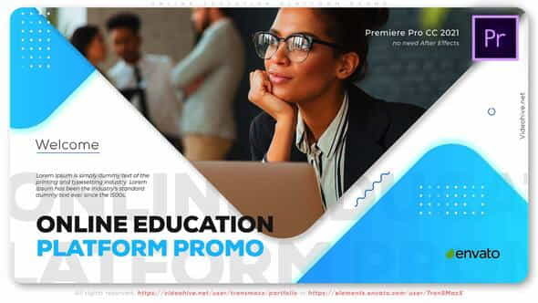 Online Education Platform Promo - VideoHive 35987739