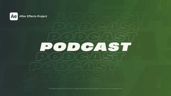 Khivali Podcast Opener - VideoHive 52092285