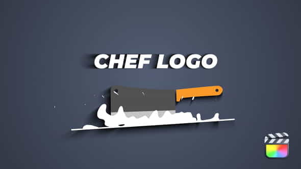 Chef Knife Logo - VideoHive 33408722