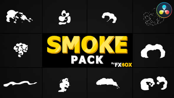 Cartoon Smoke Elements - VideoHive 33029843