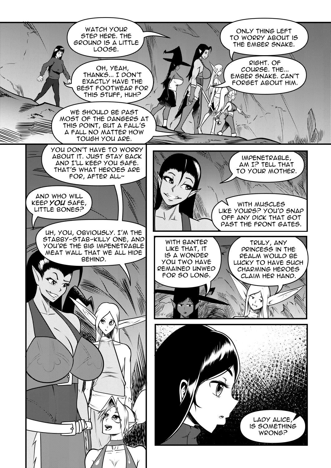 [Bakuhaku] Alice in No Man's Land (ongoing)