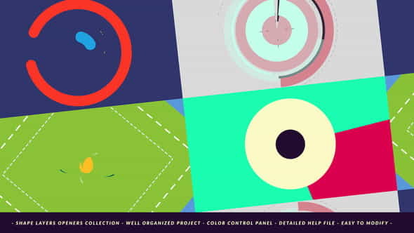 Abstract Shapes Opener - VideoHive 5446146