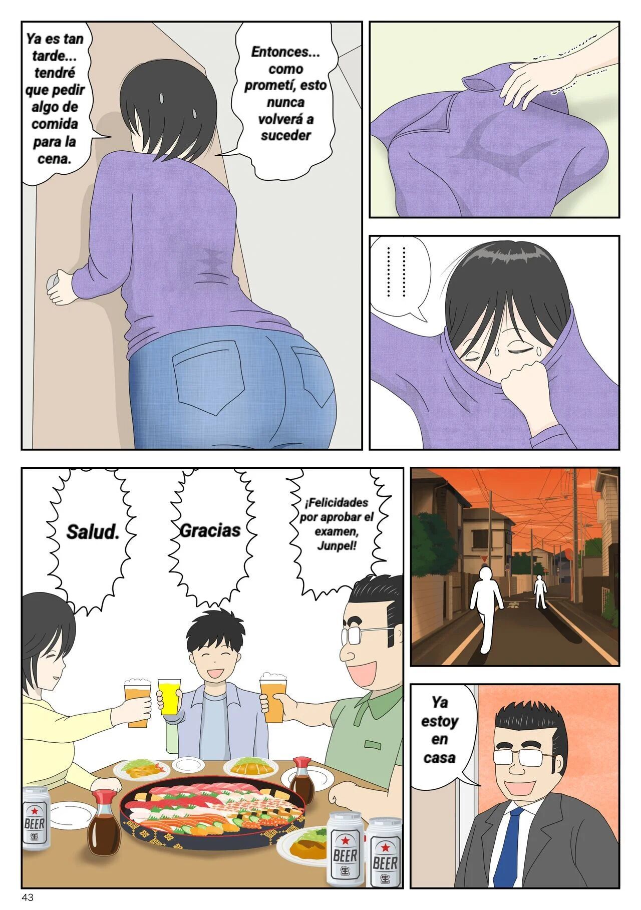 [Mizuarai no kai] Onaneta Kaa-san 3  Mamá es mi material para masturbación 3 [Spanish] [Chompita]
