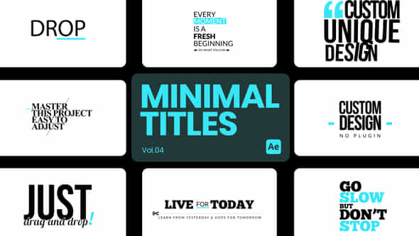 Minimal Titles 04 - VideoHive 45315112