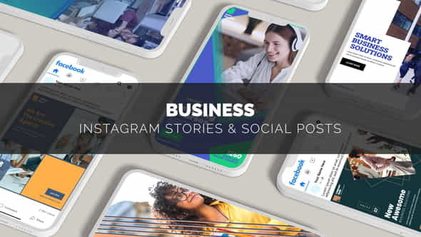Business Instagram StoriesSocial - VideoHive 32148855
