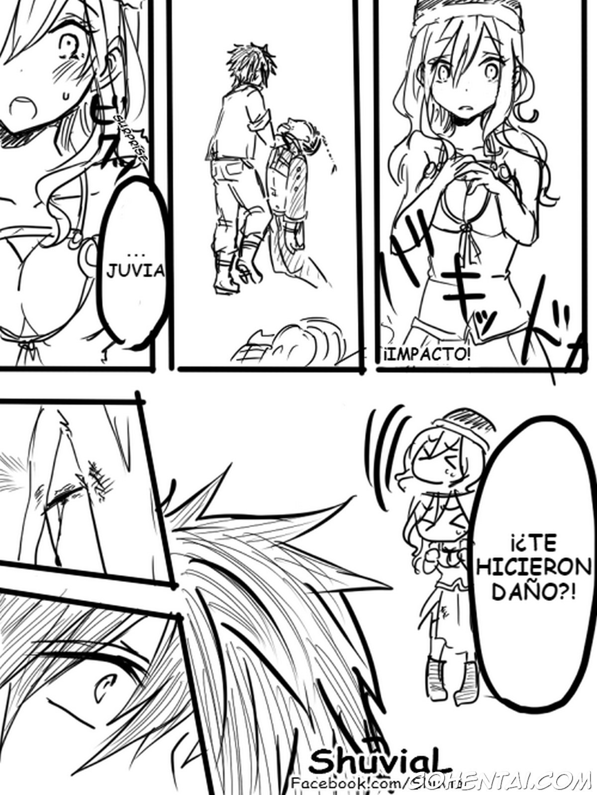 DOUJINSHI GRUVIA R-18 (Fairy Tail) xxx comics manga porno doujin hentai español sexo 