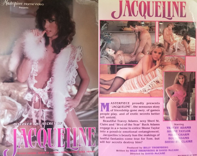 Jacqueline / Жаклин (David McCabe, Vidco Entertainment) [1986 г., Classic, Feature, VHSRip] (Tracey Adams, Nikki Charm, Sheri St. Clair, Buck Adams, Shone Taylor)