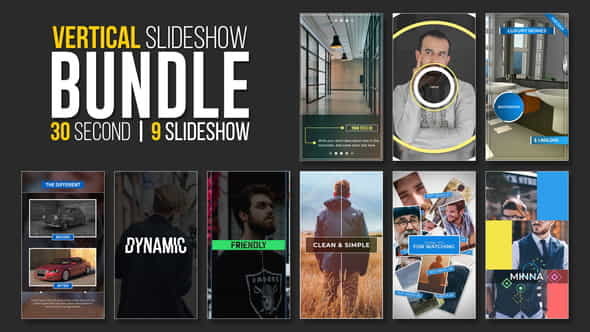 Vertical Slideshow Bundle - VideoHive 34938827