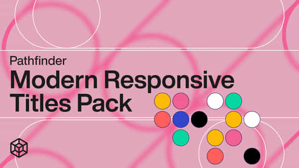 Pathfinder Modern Responsive Titles Pack - VideoHive 31285315