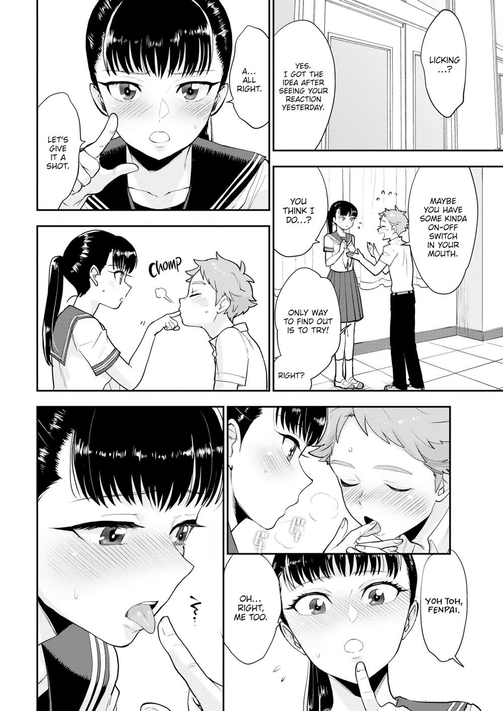 Shiota-senpai always gives the cold shoulder - 7