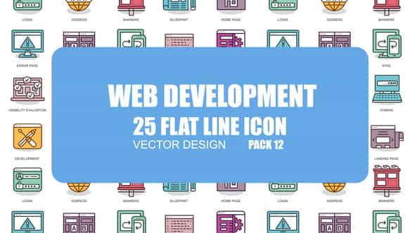 Web Development - Flat Animation - VideoHive 23380944