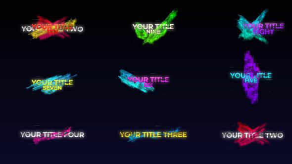 Cyber Titles - VideoHive 55770660