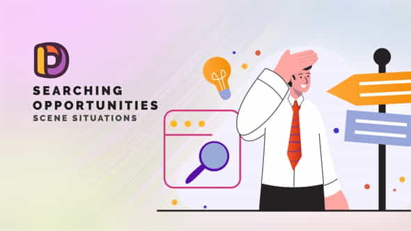 Searching opportunities - Scene Situations - VideoHive 34664866