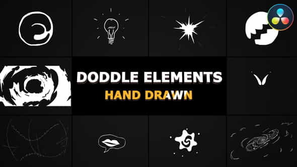 Flash FX Doodle Elements | - VideoHive 32257925