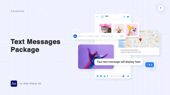 Text Messages Package - VideoHive 39706731