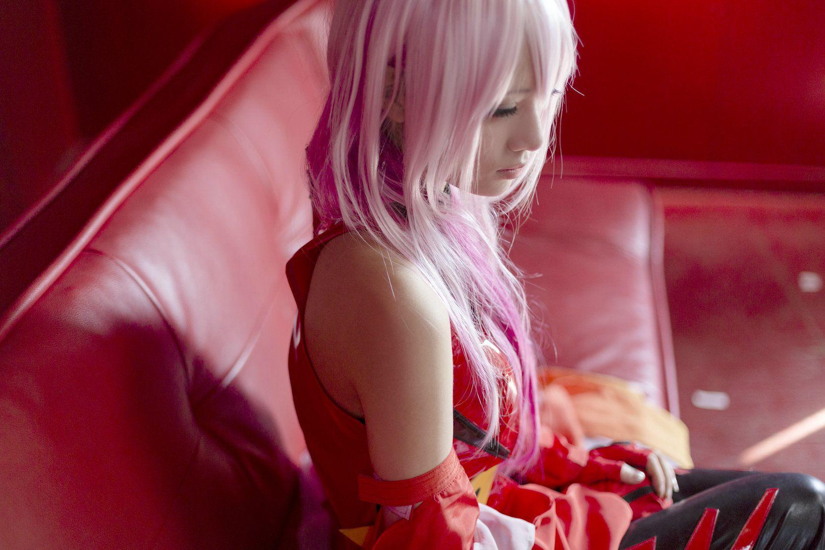 うさ吉 《Guilty Crown》Yuzuriha Inori [Flameworks] 写真集(46)