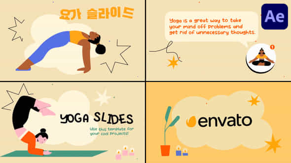 Yoga Explainer Scenes For After Effects - VideoHive 50604489