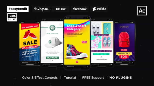 Instagram Stories | Shop and - VideoHive 35797935