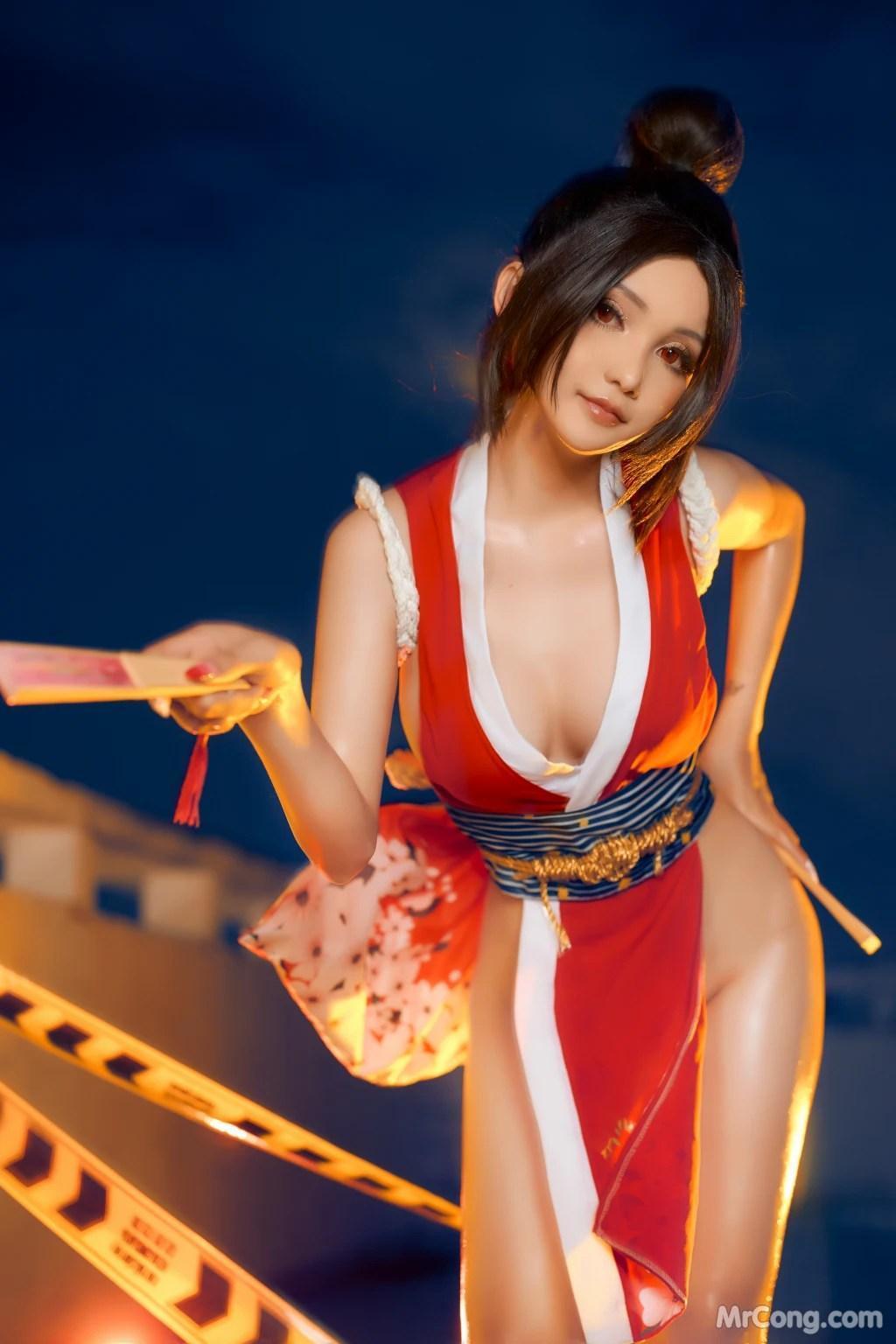 Coser@Joyce Lin: Mai Shiranui (40 photos)(17)